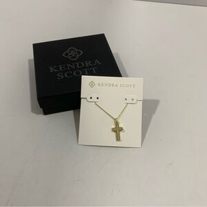 Kendra Scott Gold Cross Pendant Necklace